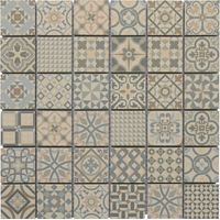 MOSAIQUE ANDALOUSIE BEIGE 1 PLAQUE 30 X 30 CM CASA LINEA