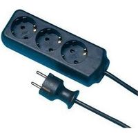 Rev multiprise 3 prises noir 250 V 3500 watts