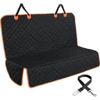 Dog Car Seat Cover Premium Waterproof & Non-slip Backseat Protector for Pets & Kids Universal Size 132x58x46cm/52x23x18 inches