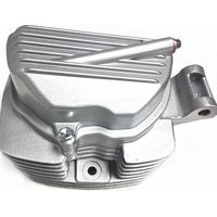 Ensemble culasse Nitrox 200 pour moto, compatible avec les culasses refroidies par air des Honda CG200 et Zongshen 200.