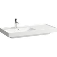 LAUFEN Lavabo Meda, empotrable, repisa derecha, 1000x460mm, 3
