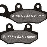 EBC SFAC228 Bremsbeläge (2er-Set)