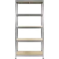 Etagere pour charges lourdes 250kg - Metal et bois - 180x90x50cm
