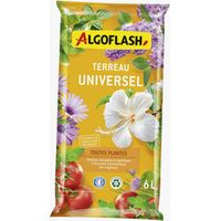 Terriccio universale, ALGOFLASH, 6 litri Algoflash