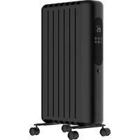 Radiateur bain d'huile 1500w noir