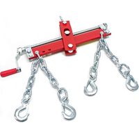 Wiltec – Équilibreur charge 900kg – Support moteur pour grues d’atelier – Longueur réglable 40/46cm – Transmission à vis sans fin