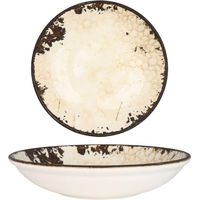 6 x assiettes creuses DALLAS - 20cm - Porcelaine - Rinart