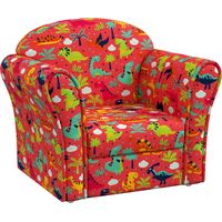 AIYAPLAY Kids Armchair Toddler Sofa Chair Bedroom Playroom Red