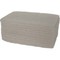 Tampon Abrasif blanc - Lot de 27 sachets de 10 - Prodifa