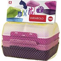 Emsa Variabolo Set di Contenitori Clipbox Ragazze 4 pezzi