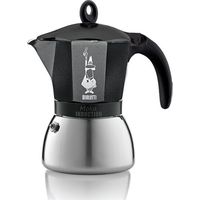 Bialetti Moka Induction 6 Cup Espresso Maker Black