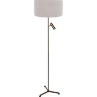 Steinhauer - stehlampe - Stang - bronze - metall textil - Ø 40cm