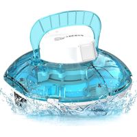 Robot per piscina senza fili WINNY 200, aspiratore automatico per piscine fuori terra, autonomia di 75 minuti, doppia filtrazione, leggero e intelligente
