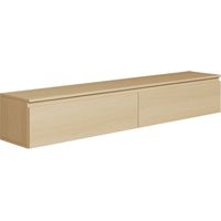 Selsey BEMMI -Mobile TV sospeso a 2 ante -175 cm -rovere di Lindberg