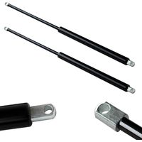 Mucola – Jeu de 2 amortisseurs à gaz 2500N – Support de capot moteur – Installation facile – Acier de précision – Pour hayons et coffres