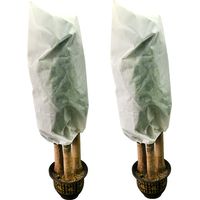 fundas de invierno para plantas de 0,8 x 1,2 m, protección para plantas, reutilizables, resistentes a las heladas.