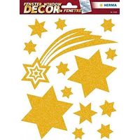 Herma stelle dorate adesivi decorativi 21 x 29,7 cm