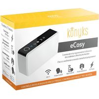 Controller connesso Wi‑Fi Konyks eCosy per radiatore elettrico con filo pilota Bianco
