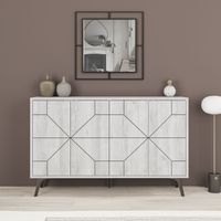 Dune Console Sideboard Display Unit Ancient White