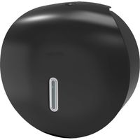 Dispenser per carta igienica in ABS colore nero opaco Tecom 151065NR Nero opaco