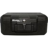 Master Lock – Coffre-fort ignifugé 30 minutes à 843°C – Verrouillage à clé – Poignée intégrée pour transport – Homologué UL/ETL - L1200