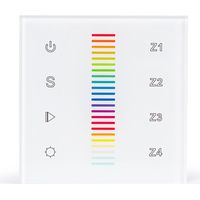 Pannello di controllo touch "Sunricher" - 4 zone - RGB -