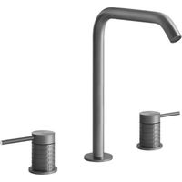 Gessi316 Meccanica Mélangeur lavabo 3 trous avec bec H=230 mm x