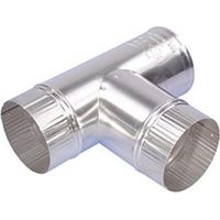 Burgerhout pièce en t en aluminium 90 degrés nen 7203 100mm