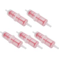 Filtre 5pcs Filtre de Carburant Die-sel Compatible avec H-gv Forklift 8mm / 0.3in ou 10mm / 0.4in Tuyau Filtre à Carburant Filtre à Carburant