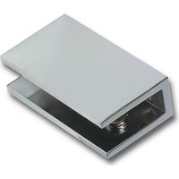 FONSEGRIVE Glastablar-Klemmträger Umag, Glas 6-8 mm, B: 50 mm, verchromt poliert
