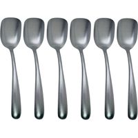 Salvinelli Forever Ice set 6 paletta gelato acciaio 18/10 pvd