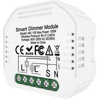 Interruttore WIFI 2.4G Triac Dimmer Taglio di Fase, APP TUYA, Smart Life 1A AC 220V 50/60HZ 150W SH105