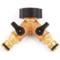 Raccord de Robinet Nez Double