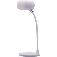 Terratec ChargeAir Light & Sound lampe blanche multifonction