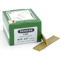 Prebena N19CNKHA Stauchkopfnägel-Set Produktabmessung, Länge 19 mm 5000 St.