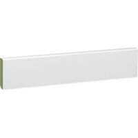 KGM Sockelleiste Modern Küchenleiste RAL 9016 MDF 15x58mm 2,4m