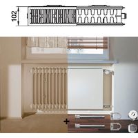 Kermi Therm-x2 Plan Austauschheizkörper Typ 22 959x605mm PK022D906