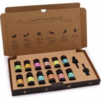 Coffret d'huiles essentielles d'aromathérapie - Été