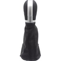 Suitable for Volkswagen Golf 6, gearshift knob cover, gearshift knob dust cover, interior trim, black automatic transmission, one piece per pack.--BIEMMEDUE