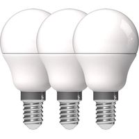Ampoules Opaques Sphériques Led E14 Blanc Chaud Lot De 3 Ampoules Opaques Sphériques Led E14 Blanc Chaud Lot De 3 - Prolight