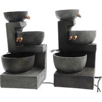 Plastikbrunnen mit 3 Schalen