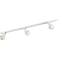 Smart Modern Track Lighting White 1-Phase Incl. 3 Wifi GU10 - Gissi