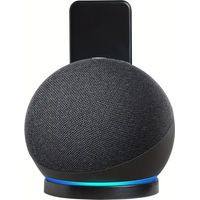 Support pour enceinte Echo Dot 4/5 - Accessoires améliorés pour Echo Dot 4/5 avec gestion des câbles, support haut de gamme et peu encombrant pour Echo Dot 4/5e génération...