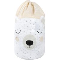 Large Capacity Quilt Clothes Blanket Dust Proof Drawstring Storage Bag Organizer Home SuppliesBear