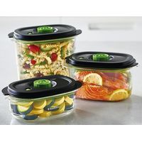 Boîtes Sous Vide Food Saver (lot De 3) Conservation Alimentaire Prolongée - Harman Photo
