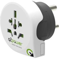 Q2 Power 1.100240 Reiseadapter Welt nach Indien