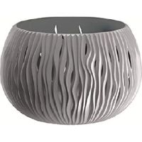Vase Nike DSK avec décoration prosperplast tridimensionnelle 37xH22 cm DarkGrey