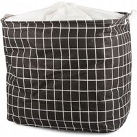 Organizer-Korb Schwarzes Karo Quadrat (60) GABA