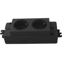 EVOline Express Steckdosenleiste Steckose 2-fach Schukosteckdose 16A 3680 Watt