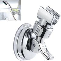 Support de douche à main remplaçable, Support de douche à ventouse à rotation 360 °, Support de douche à ventouse à grand adsorbabilité (Socle à ventouse)